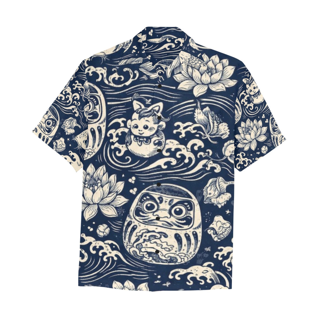 Hawaiian Shirt with Chest Pocket (T58)