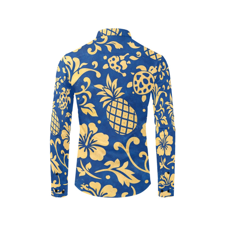 Men's All Over Print Long Sleeve Shirt(Without Pocket)(T61)