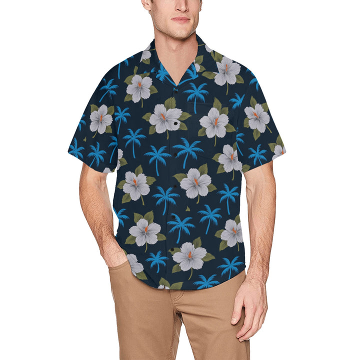 Hawaiian Shirt with Chest Pocket