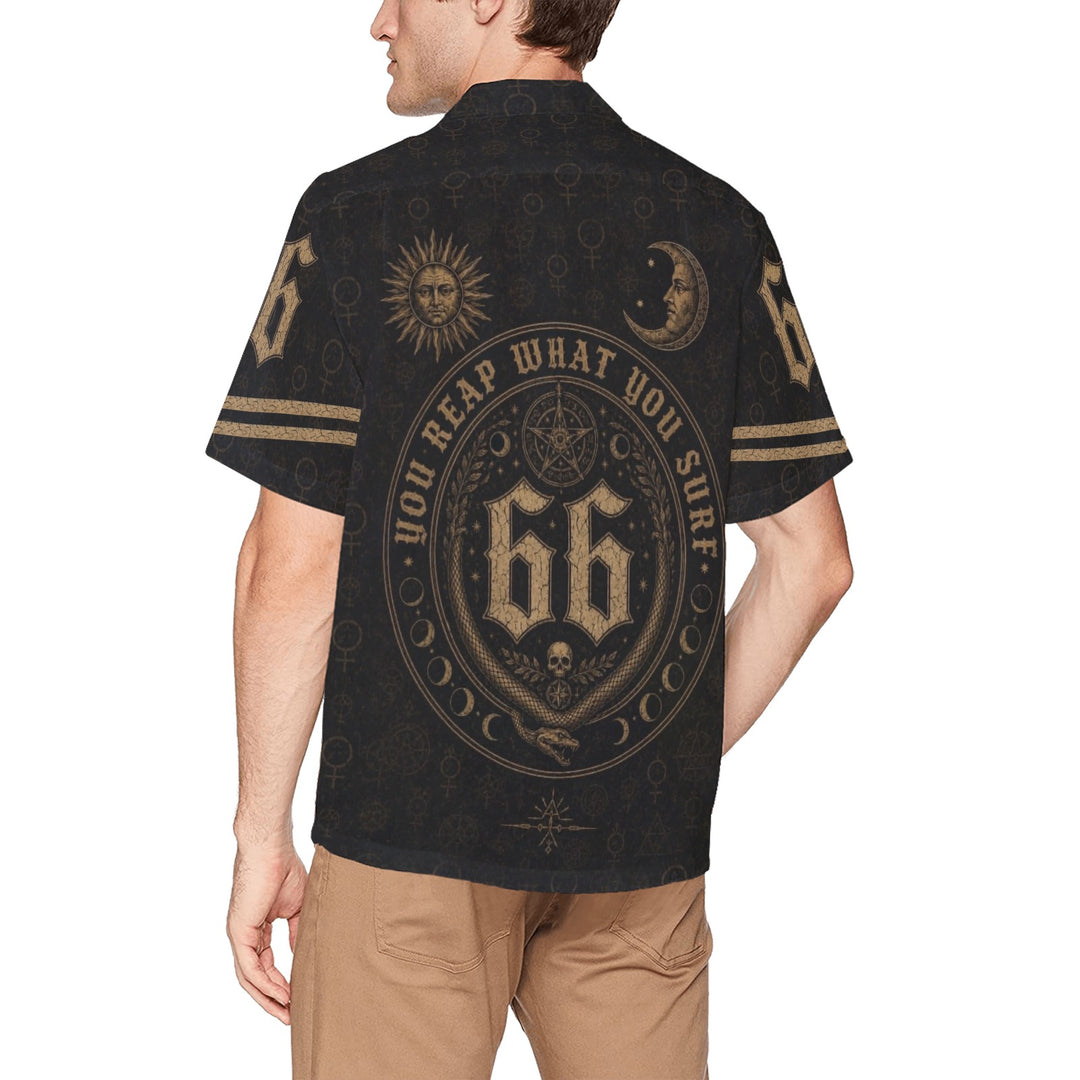 Hawaiian Shirt with Chest Pocket (T58)