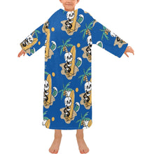 Load image into Gallery viewer, Blanket Robe with Sleeves for Kids
