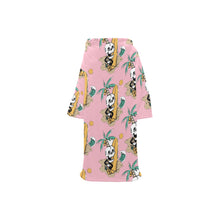 Load image into Gallery viewer, Blanket Robe with Sleeves for Kids
