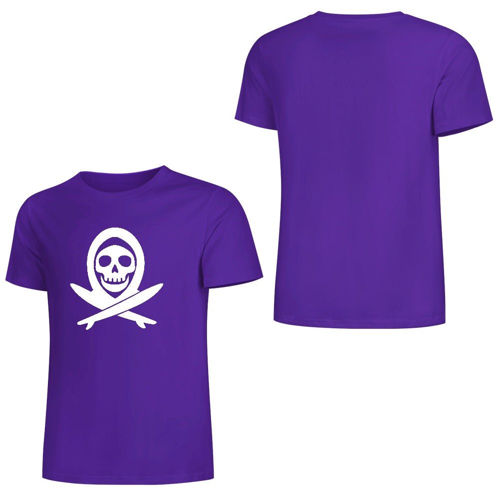 Pure cotton short sleeved T-shirt