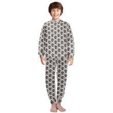 Load image into Gallery viewer, Big Boys&#39; Crew Neck Long Pajama Set
