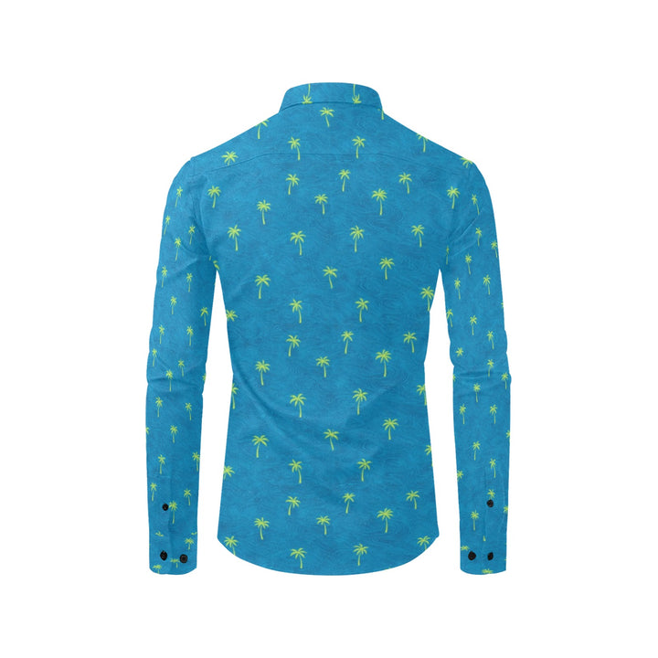 Men's All Over Print Long Sleeve Shirt(Without Pocket)(T61)