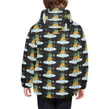 Load image into Gallery viewer, Kids&#39; Padded Hooded Jacket
