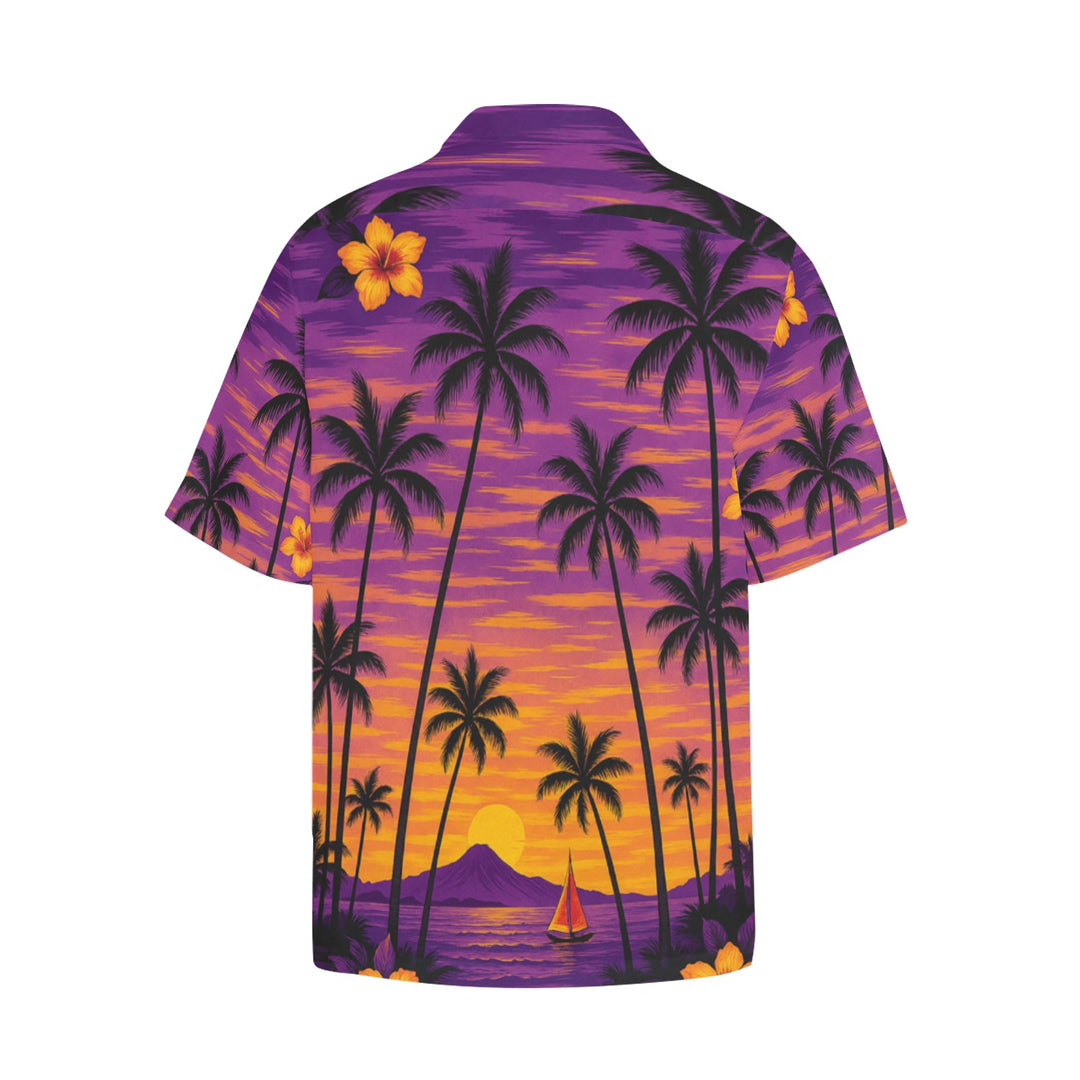 Hawaiian Shirt with Chest Pocket