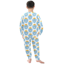 Load image into Gallery viewer, Little Boys&#39; Crew Neck Long Pajama Set
