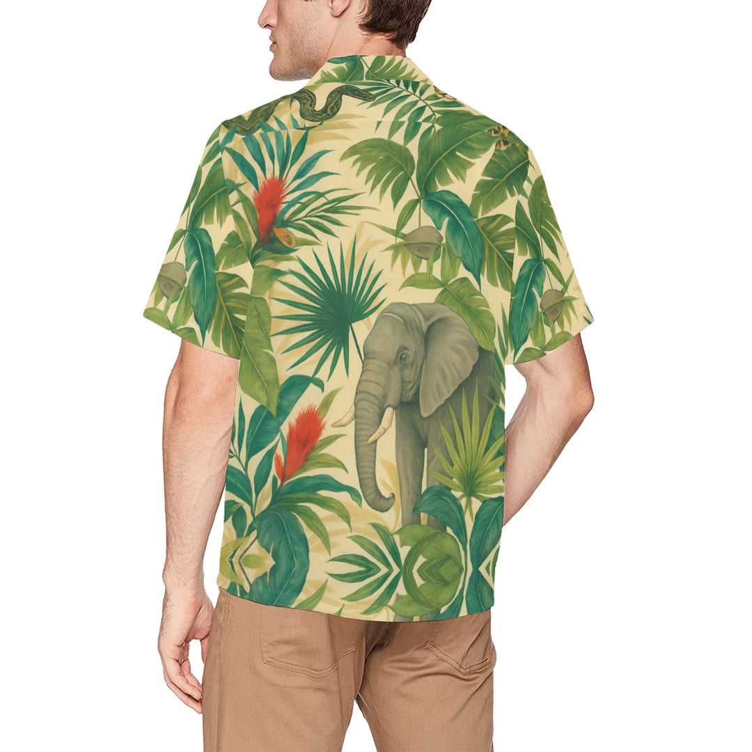 Hawaiian Shirt with Chest Pocket
