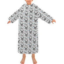 Load image into Gallery viewer, Blanket Robe with Sleeves for Kids
