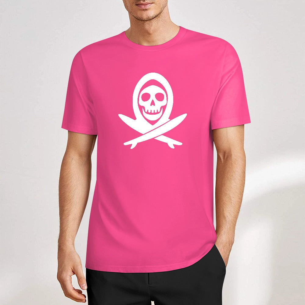 Pure cotton short sleeved T-shirt