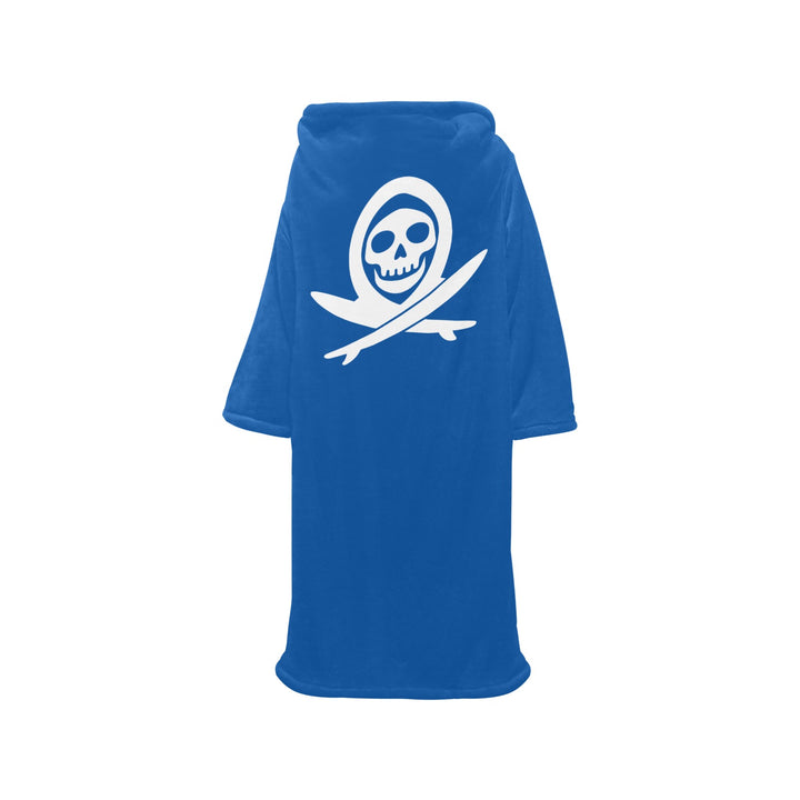 Blanket Robe with Sleeves for Adults