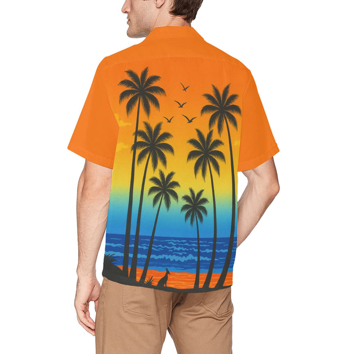 Hawaiian Shirt with Chest Pocket