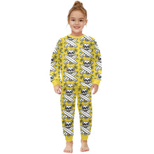 Load image into Gallery viewer, Little Girls&#39; Crew Neck Long Pajama Set
