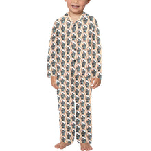 Load image into Gallery viewer, Little Boys&#39; V-Neck Long Pajama Set
