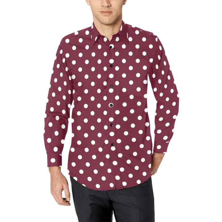 Men's All Over Print Long Sleeve Shirt(Without Pocket)(T61)