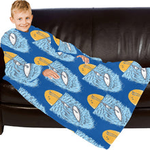 Load image into Gallery viewer, Blanket Robe with Sleeves for Kids
