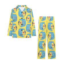 Load image into Gallery viewer, Big Girls&#39; V-Neck Long Pajama Set
