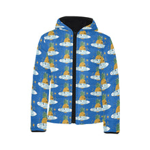 Load image into Gallery viewer, Kids&#39; Padded Hooded Jacket
