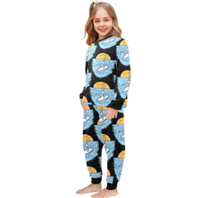 Load image into Gallery viewer, Little Girls&#39; Crew Neck Long Pajama Set
