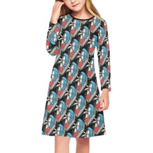 Load image into Gallery viewer, Girls&#39; Long Sleeve Dress
