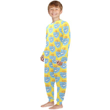 Load image into Gallery viewer, Little Boys&#39; Crew Neck Long Pajama Set
