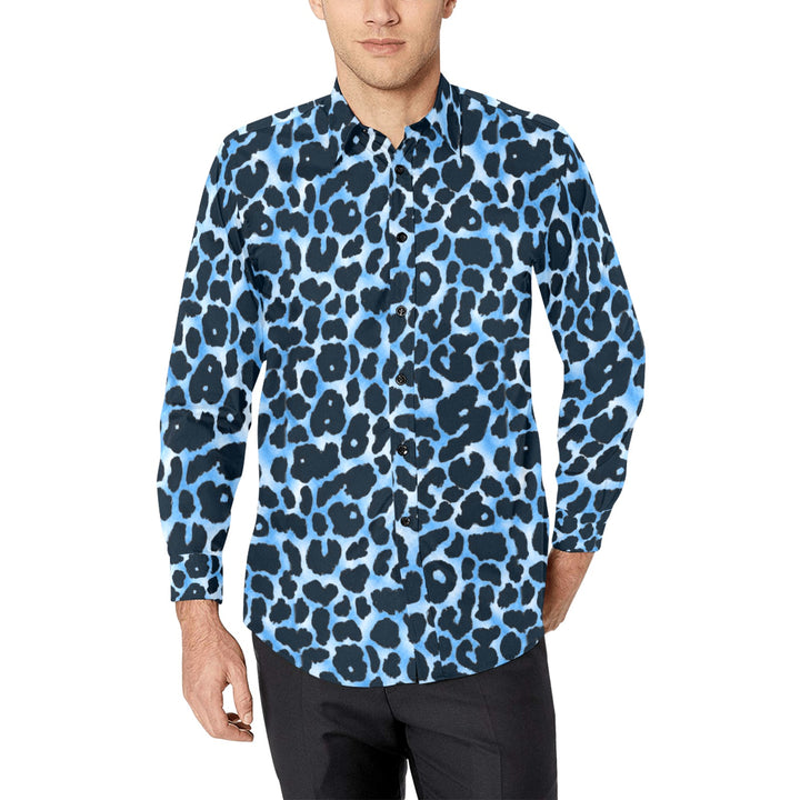 Men's All Over Print Long Sleeve Shirt(Without Pocket)(T61)