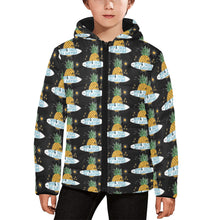 Load image into Gallery viewer, Kids&#39; Padded Hooded Jacket
