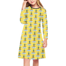 Load image into Gallery viewer, Girls&#39; Long Sleeve Dress
