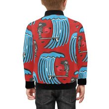 Load image into Gallery viewer, Kids&#39; Bomber Jacket with Pockets
