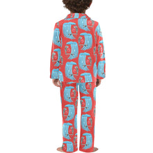 Load image into Gallery viewer, Little Boys&#39; V-Neck Long Pajama Set
