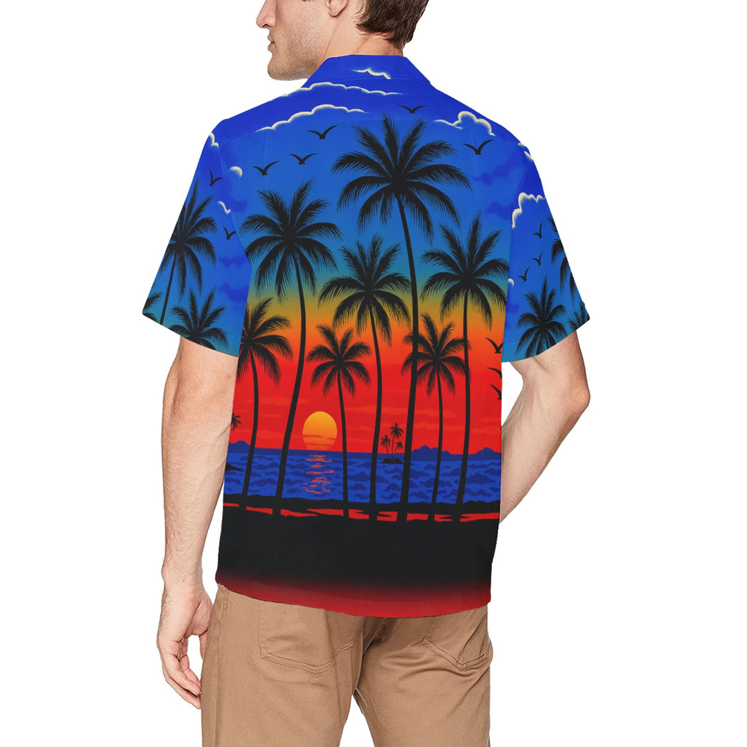 Hawaiian Shirt with Chest Pocket