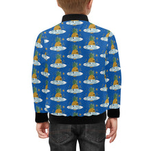 Load image into Gallery viewer, Kids&#39; Bomber Jacket with Pockets
