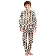 Load image into Gallery viewer, Big Boys&#39; Crew Neck Long Pajama Set
