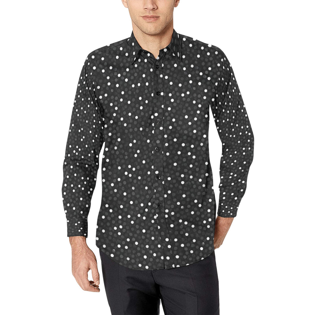 Men's All Over Print Long Sleeve Shirt(Without Pocket)(T61)