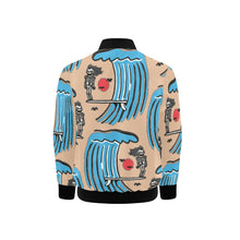 Load image into Gallery viewer, Kids&#39; Bomber Jacket with Pockets
