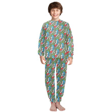 Load image into Gallery viewer, Big Boys&#39; Crew Neck Long Pajama Set
