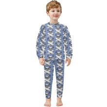 Load image into Gallery viewer, Little Boys&#39; Crew Neck Long Pajama Set
