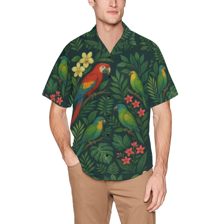 Hawaiian Shirt with Chest Pocket