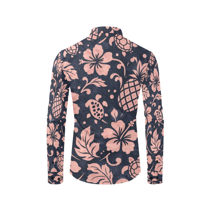 Men's All Over Print Long Sleeve Shirt(Without Pocket)(T61)