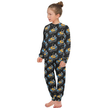 Load image into Gallery viewer, Big Girls&#39; Crew Neck Long Pajama Set
