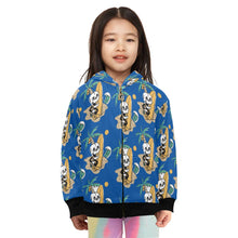 Load image into Gallery viewer, Little Girls&#39; Zip Up Hoodie
