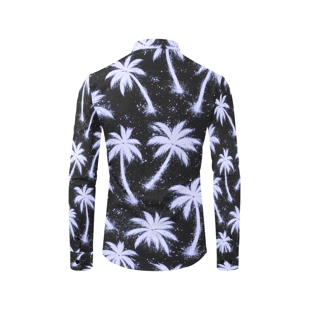 Men's All Over Print Long Sleeve Shirt(Without Pocket)(T61)