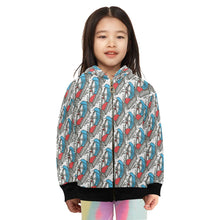 Load image into Gallery viewer, Little Girls&#39; Zip Up Hoodie
