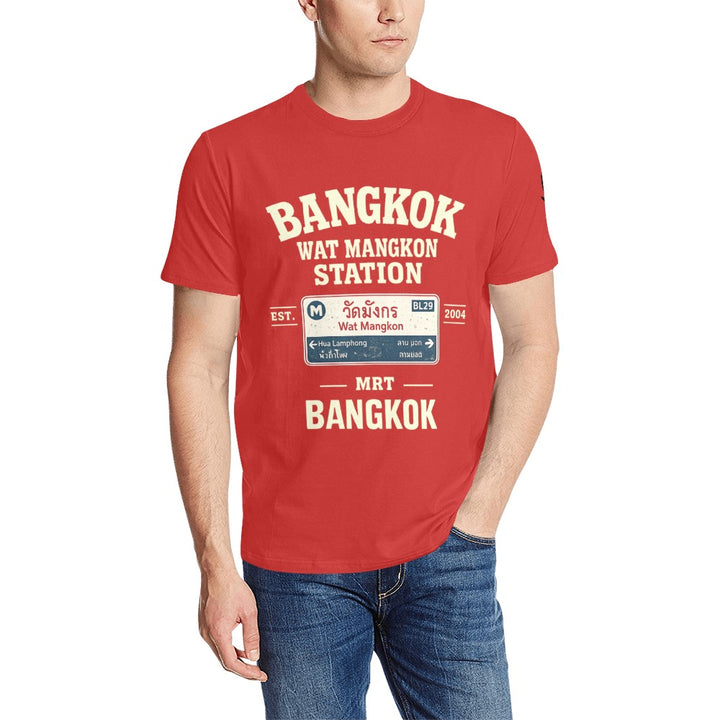 Men's All Over Print T-shirt(Model T63)