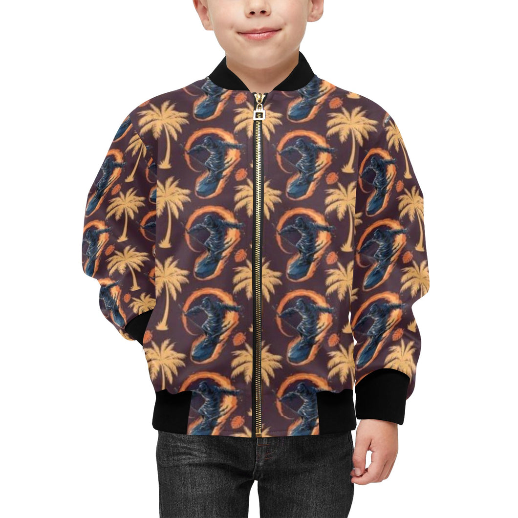 Kids' Bomber Jacket with Pockets