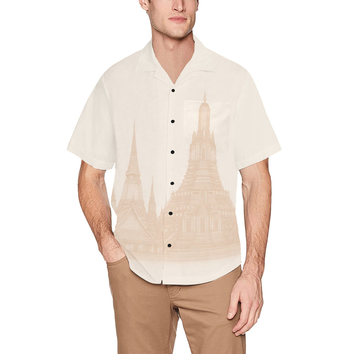 Hawaiian Shirt with Chest Pocket