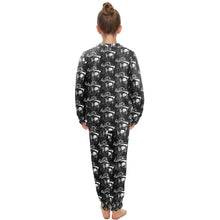 Load image into Gallery viewer, Big Girls&#39; Crew Neck Long Pajama Set
