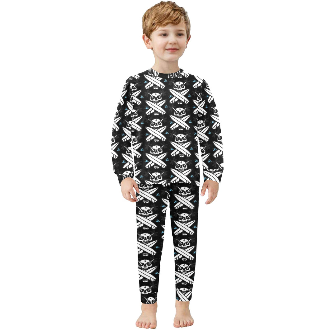 Little Boys' Crew Neck Long Pajama Set