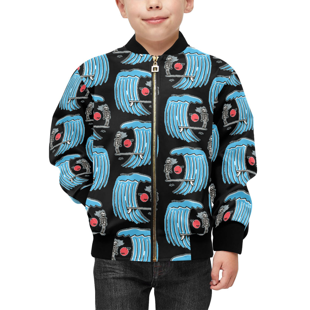 Kids' Bomber Jacket with Pockets